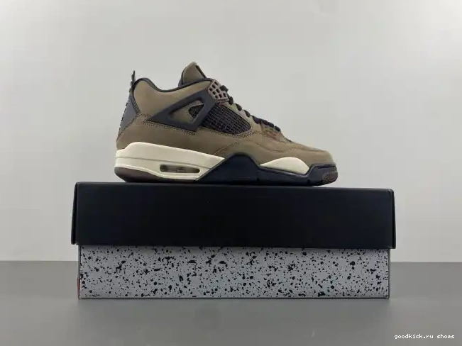 Cheap x Scott 4 Air Retro Brown TS Jordan AJ4-882335 Travis 0422